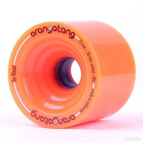 Orangatang In Heat Orange колеса для лонгборда