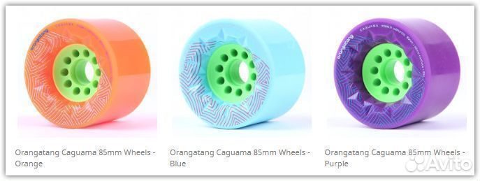 Колёса orangatang caguama 85MM wheels