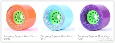 Колёса orangatang caguama 85MM wheels