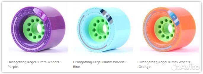Колёса orangatang kegel 80MM wheels