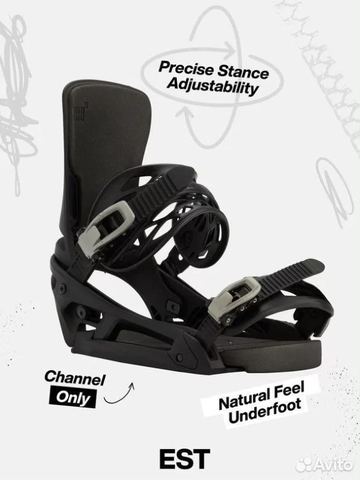 Сноубордические крепления Burton Cartel EST 2027