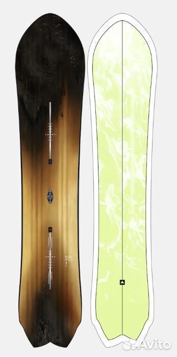 Сноуборд Burton 3D Fish Directional Flat Top 2026