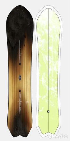 Сноуборд Burton 3D Fish Directional Flat Top 2026